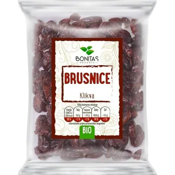 Sušené ovoce Bonitas BIO Brusinky klikva