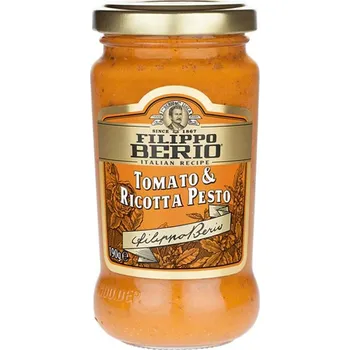 Pesto Filippo Berio Pesto s rajčaty a sýrem Ricotta