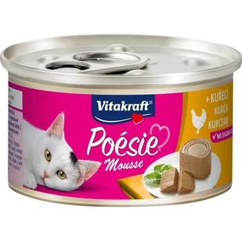 Krmivo pro kočku Vitakraft Poésie Mousse Kompletní krmivo pro kočky s kuřecím