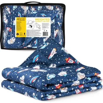 Dětská deka 4FIZJO Zatěžová přikrývka pro děti 4 kg 100 × 150 cm