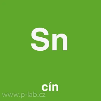 Průmyslové lepidlo CÍN (Čistota: min 99,8 %, p.a., granulovaný, velikost částic cca 4 mm, Balení: 250 g)