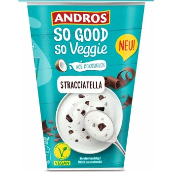 Hotové jídlo Andros So Good So Veggie Veganský dezert z kokosového nápoje stracciatella