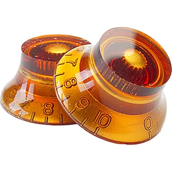 Knoflík Knoflík amber konus, průhledný