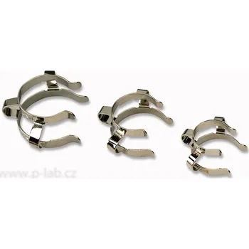 Klema kovová pro kónické zábrusy (Zábrus NZ: 14/23, Balení (ks): 1)