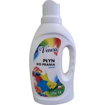 Prací gel Veness Tekutý prací prostředek na barevné prádlo (1 l)