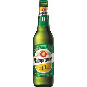 Pivo Zlatopramen 11 sklo