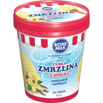 Zmrzlina Bohemilk Česká zmrzlina z Opočna vanilková