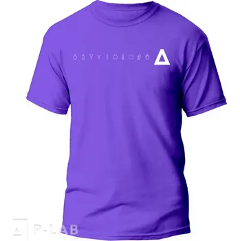 Dámské tričko Triko s potiskem ikony – fialové (Provedení: Dámské, Velikost: L)