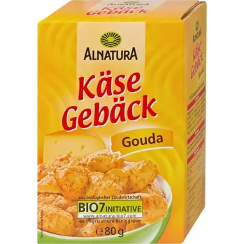 Alnatura BIO Sušenky se sýrem Gouda