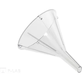 Nálevka PP a PS na jedno použití (Průměr (mm): 55 , Délka stonku (mm): 25, Materiál nálevky: PS, Celková délka (mm): 69, Průměr filtračního papíru (mm): 110, Balení (ks): 10)