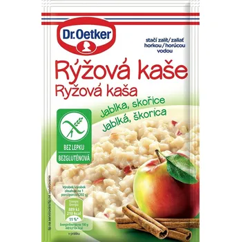 Dr.Oetker Rýžová kaše jablko a skořice bez lepku