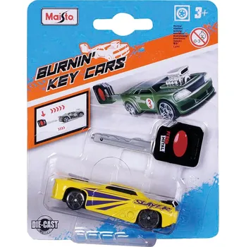 autíčko Maisto Burnin' Key Cars model autíčka