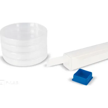 Lepicí páska Páska lepící propustná pro plyny na uzavření Petriho misek (Popis: Páska lepící, Balení (ks): 100)