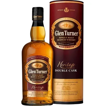 Whisky Glen Turner Single Malt Scotch Whisky, dárkové balení 40% obj.