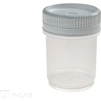 Nádobka odběrová SecurTainerTM III | SIMPORT (Objem (ml): 40, Výška (mm): 53, Průměr nádobky (mm): 42, Průměr víčka (mm): 48, Balení (ks): 100)