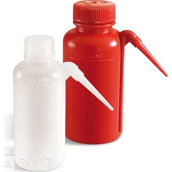 Střička integrální širokohrdlá LDPE (Objem (ml): 250, Průměr víčka (mm): 38, Balení (ks): 1, Barva: Červená)