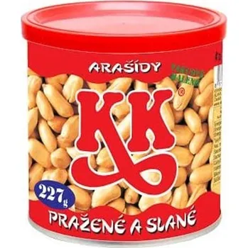 Sušená potravina K&K Arašídy pražené solené