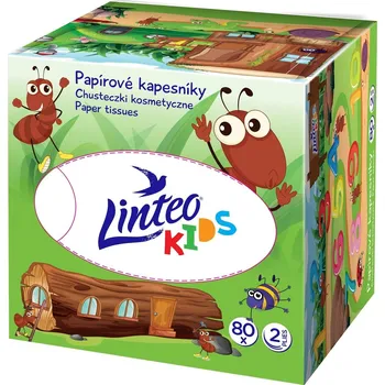 Papírový kapesník Linteo Kids Papírové kapesníky s dětským motivem 2vrstvé box