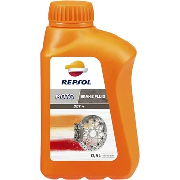 Brzdová kapalina REPSOL MOTO DOT 4 BRZDOVÁ KAPALINA 500ML (NAHRAZUJE RP713A56) (24)