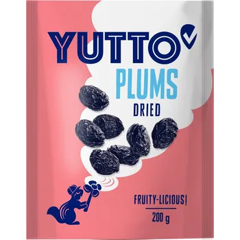 Sušená potravina Yutto Švestky sušené vypeckované