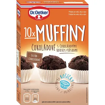 Potravina Dr.Oetker Muffiny s čokoládou v prášku