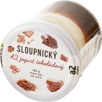 Mlékárna Řetová Sloupnický A2 jogurt čokoládový
