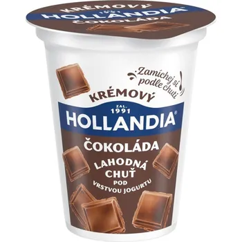 Hollandia Krémový jogurt čokoláda