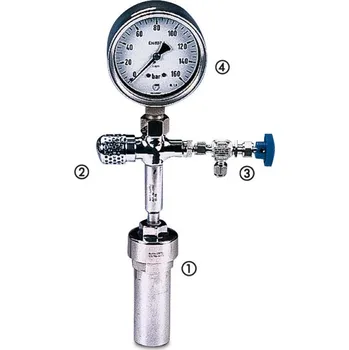 Vysokotlaký laboratorní autokláv (Popis: PTFE sprej na mazání závitů)