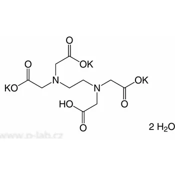Průmyslové lepidlo EDTA K3 DIHYDRÁT (Čistota: min 99 %, Balení: 5 kg)