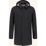Herno Pánský Kabát S Odnímatelnou Kapucí, černá, 50