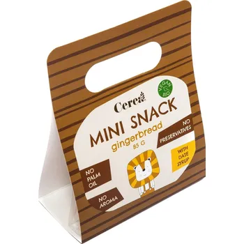 Cukrovinka Cereabar BIO Mini Snack perníkové sušenky