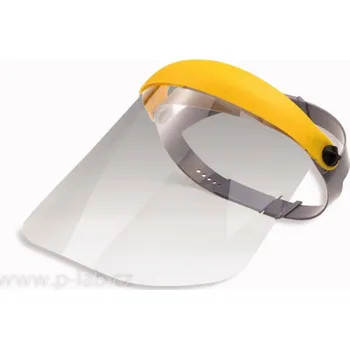 ochranný štít Štít s naklápěcím zorníkem (Popis: Obličejový štít s naklápěcím zorníkem, Balení (ks): 1)