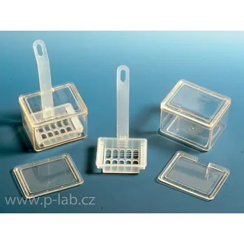 Barvicí nádobka se dvěma víčky | KARTELL (Popis: Držák mikroskel, Materiál: PP, Balení (ks): 1)
