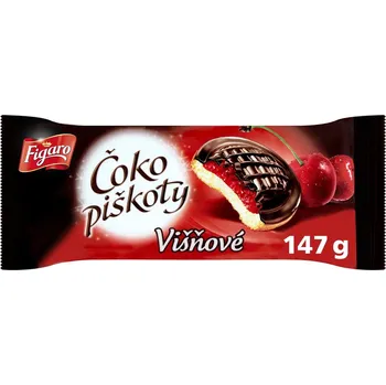 Figaro Čoko piškoty Višňové polomáčené