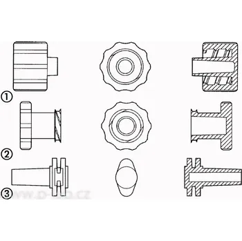 Injekční stříkačka Uzávěr Luer (Typ: Luer Lock Male (1), Pro uzavření: Luer Lock Female, Balení (ks): 10)