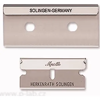 Žiletka s držadlem (Délka (mm): 39, Výška (mm): 19,0, Tloušťka (mm): 0,30, Balení (ks): 5)