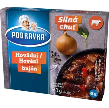 Koření Podravka Bujón hovězí kostky 6×10g