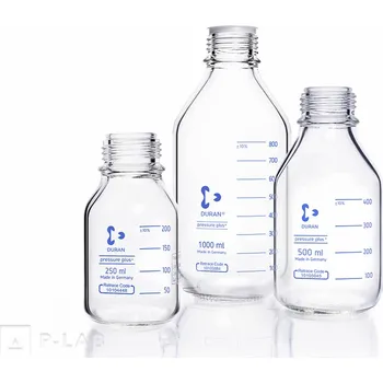 Láhev vakuová | DURAN® (Objem (ml): 100, Průměr (mm): 56, Výška (mm): 100, Barva: Čirá, Balení (ks): 1)