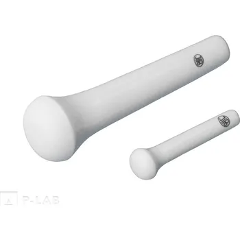 Tlouček porcelánový (Délka (mm): 54, Průměr hlavy (mm): 14, Pro misky o objemu (ml): 25, Balení (ks): 1, Typ: Drsný)