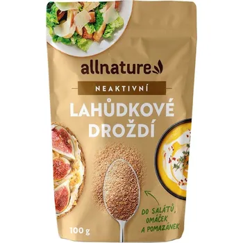 Droždí Allnature Lahůdkové droždí neaktivní