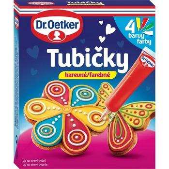 Dr.Oetker Tubičky na zdobení barevné