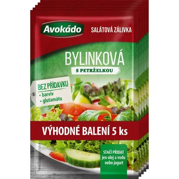 Avokádo Bylinková zálivka 5×8 g