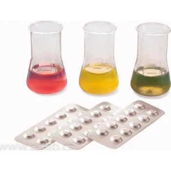 pH PUFRY v tabletách (Hodnota pH : 4, Barva: růžová, Balení (ks): 100)