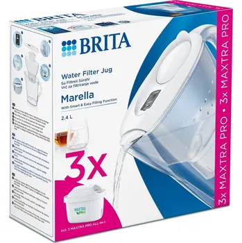 Filtrační konvice Brita Filtrační konvice Marella bílá + MX Pro Pure Performance