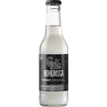Limonáda Bohemsca Tonic jalovec a citron sklo