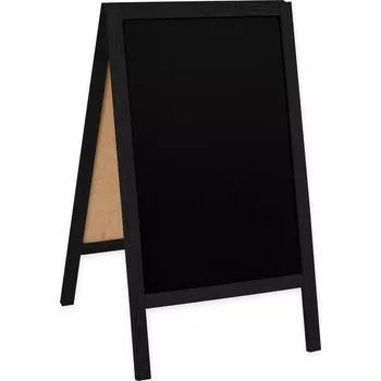 Kancelářský nábytek Dřevěný poutač 510x900 - Černý