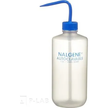 Laboratorní baňka Střička úzkohrdlá PPCO (Objem (ml): 1 000, Průměr (mm) uzávěru: 38, Průměr (mm) láhve: 91, Výška (mm): 242, Balení (ks): 1)