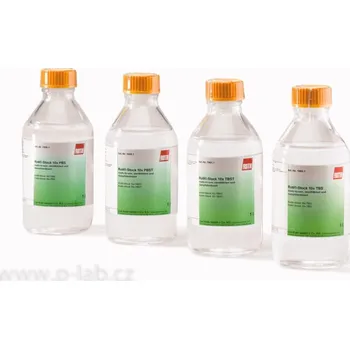 Hnojivo Pufr 10× TBST ROTI®Stock (Popis: 10× TBST, BioScience Grade pro biochemii, cytologii a molekulární biologii, Balení: 1 l, Obal: sklo)