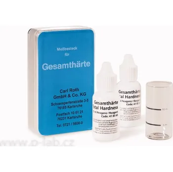 Bazénová chemie Kit ke stanovení tvrdosti vody (Popis: Kit ke stanovení tvrdosti vody, Balení: 1 kit (2 x 15 ml))