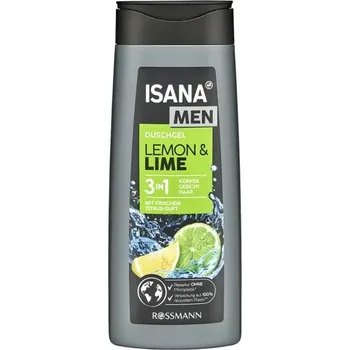 Sprchový gel ISANA Men sprchový gel citron & limetka